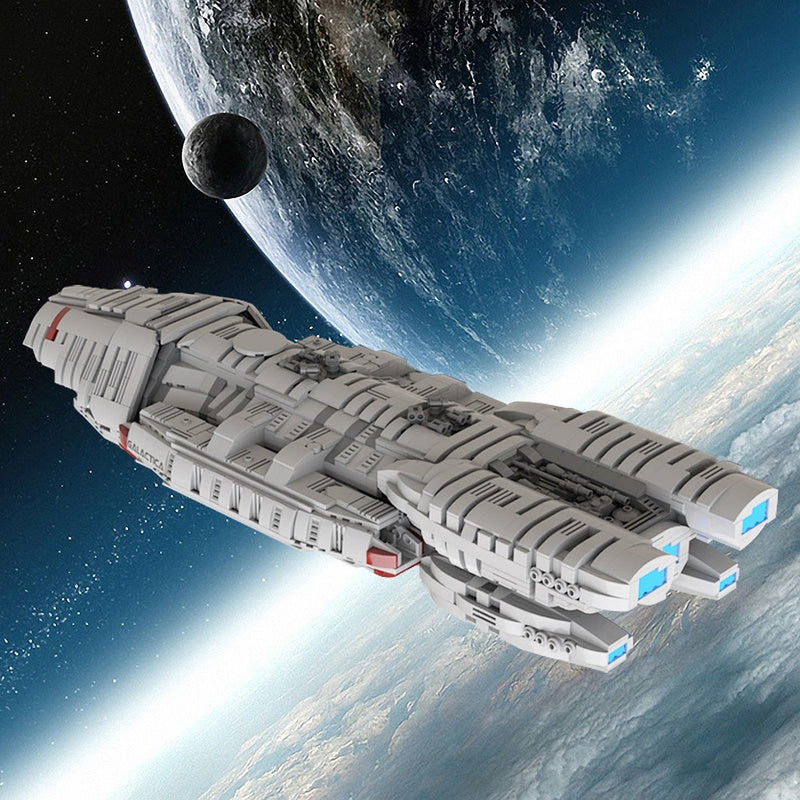 The Grand Old Lady UCS Scale Capital Spaceship Building Kit | LEGO-Compatible MOC - 1