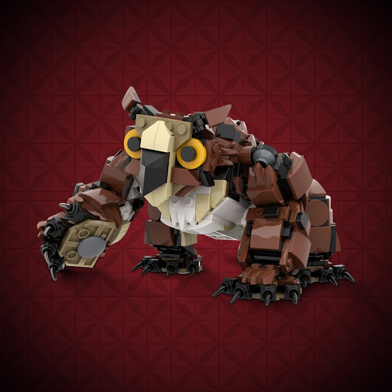 The Grand Owlbear Building Kit | LEGO-Compatible MOC - 1