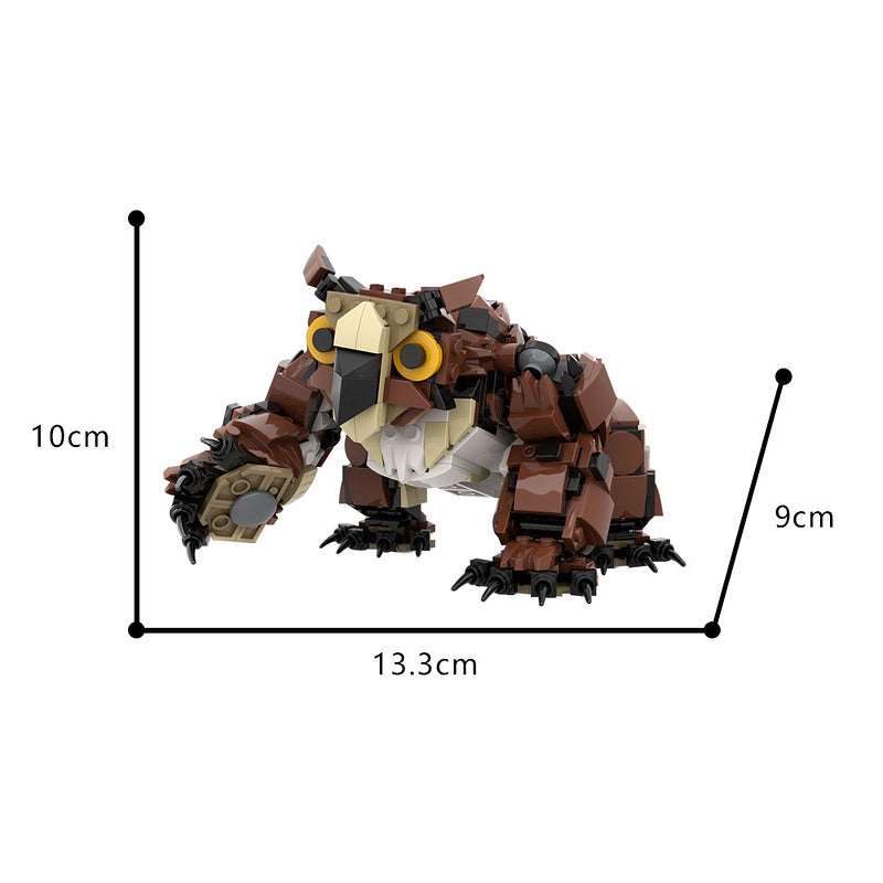 The Grand Owlbear Building Kit | LEGO-Compatible MOC - 3