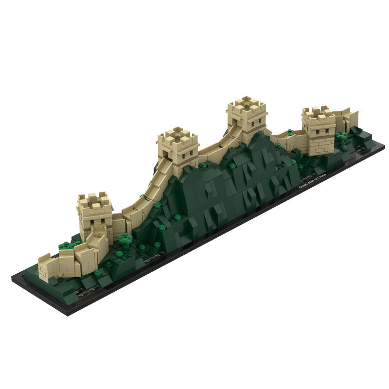 The Great Wall of China Extended Building Kit | LEGO-Compatible MOC - 1