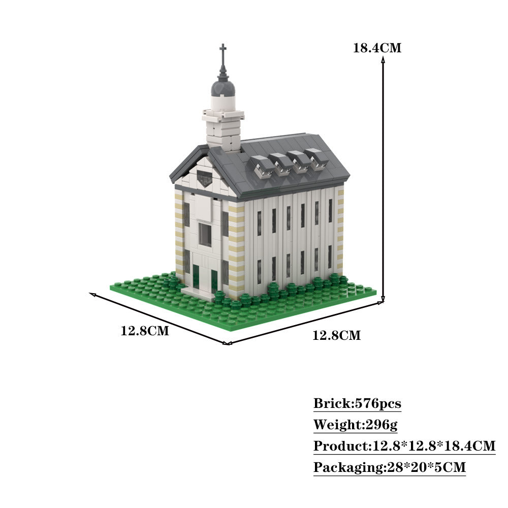 The Kirtland Temple Building Kit | LEGO-Compatible MOC - 2