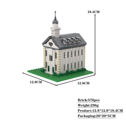 The Kirtland Temple Building Kit | LEGO-Compatible MOC - 2