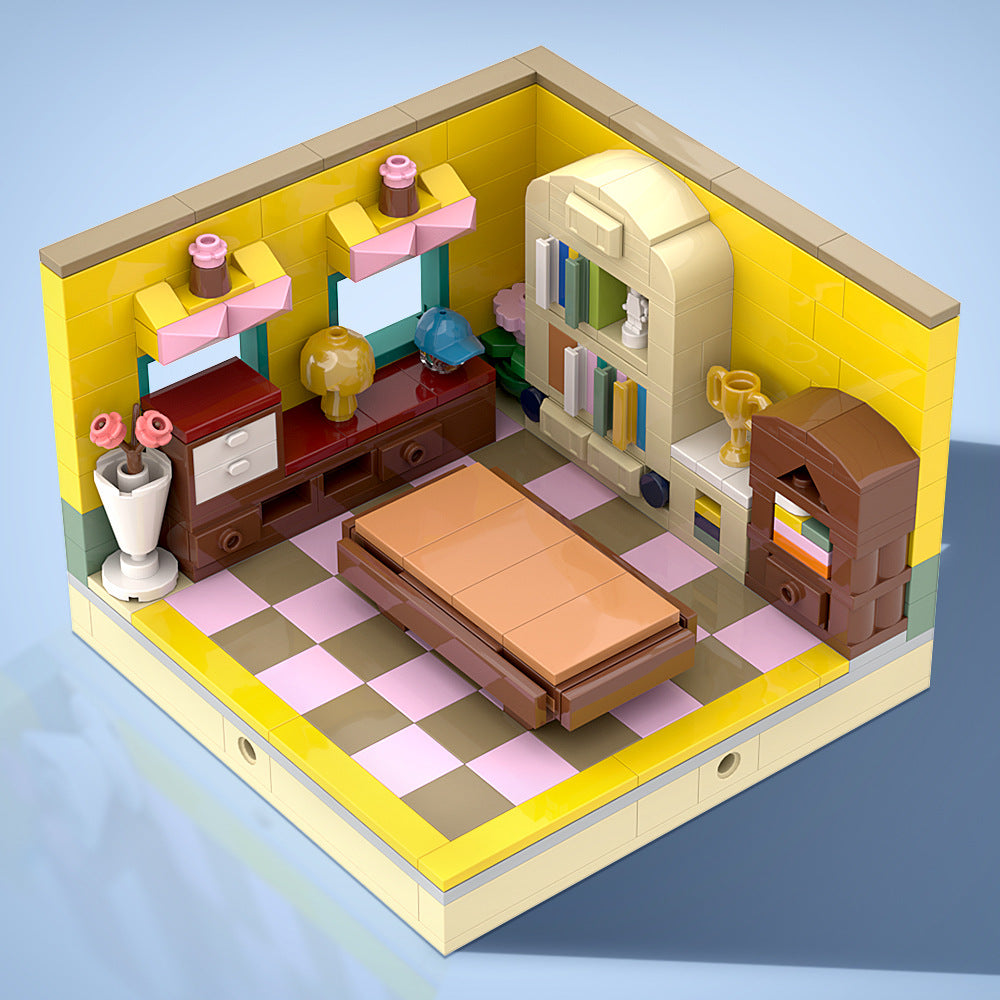 The Library Building Kit | LEGO-Compatible MOC - 3