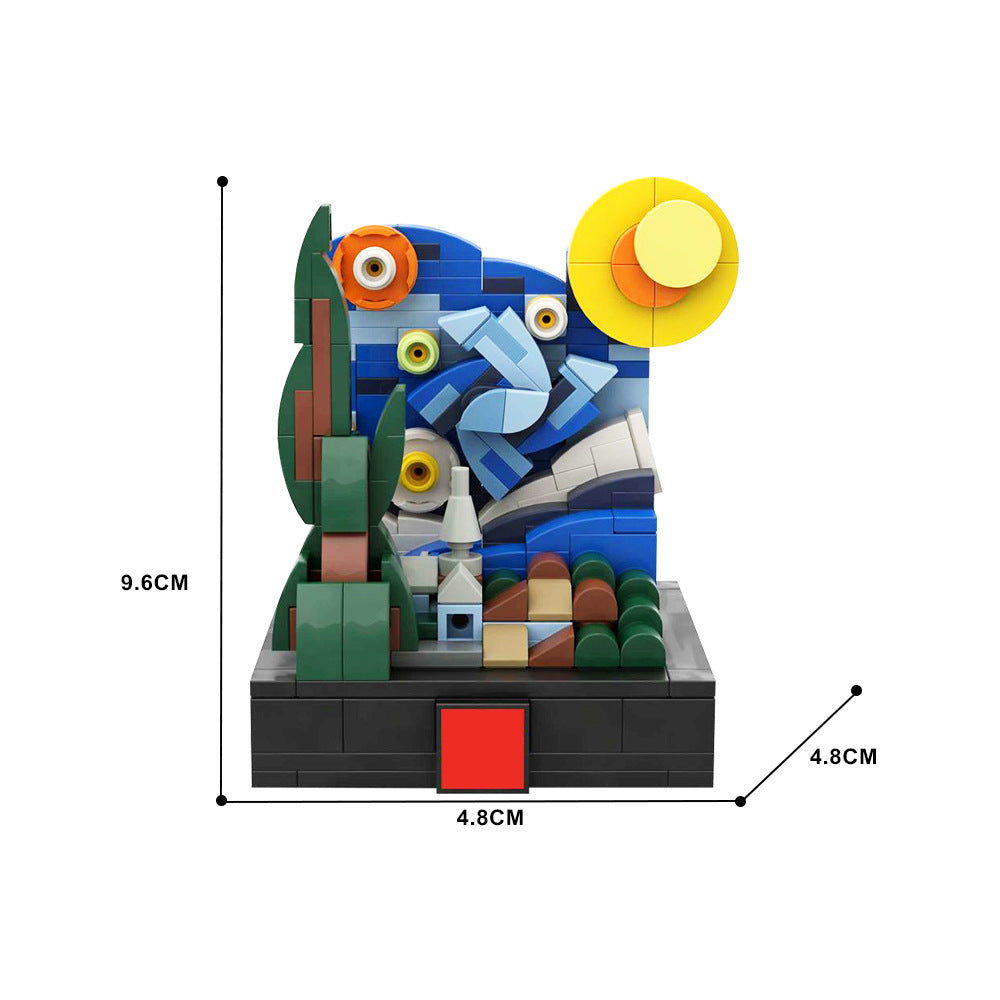 The Mini Starry Night Building Kit | MOC-121920 - 4