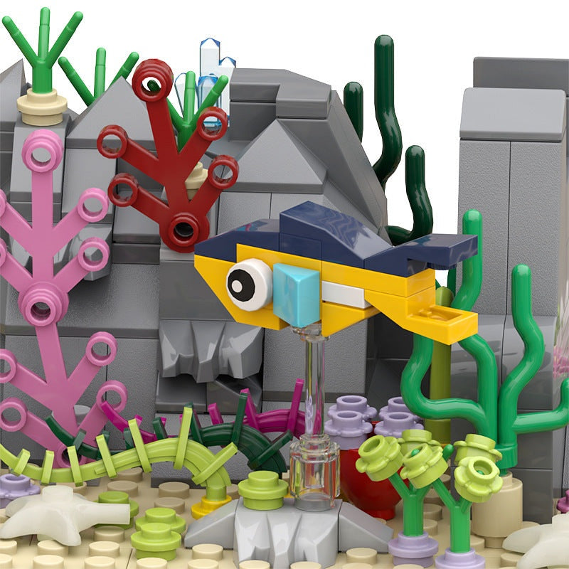 The Nautilus MOC Building Kit | Retro Submarine Exploration Model - 3