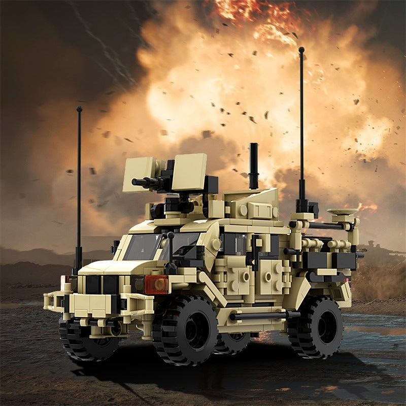 The Phantom Dancer MRAP MOC Building Kit | Tactical Vehicle Model - 2