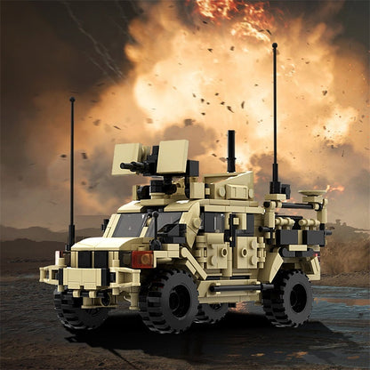 The Phantom Dancer MRAP MOC Building Kit | Tactical Vehicle Model - 2