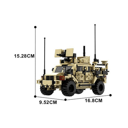 The Phantom Dancer MRAP MOC Building Kit | Tactical Vehicle Model - 3