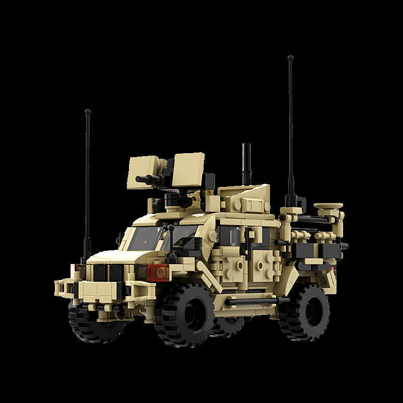 The Phantom Dancer MRAP MOC Building Kit | Tactical Vehicle Model - 4
