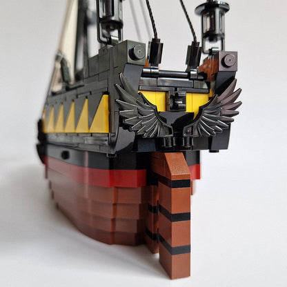 The Raven Claw MOC Fantasy Pirate Ship Building Kit - 3