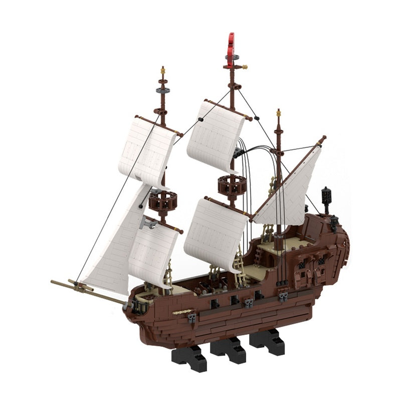 The Return of The Death of a Sailsman Pirate Ship Building Kit | LEGO-Compatible MOC - 4
