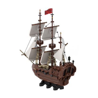 The Return of The Death of a Sailsman Pirate Ship Building Kit | LEGO-Compatible MOC - 5