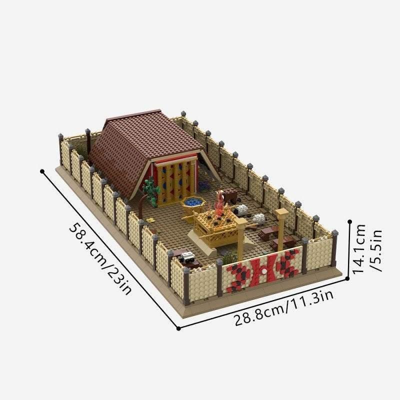 The Tent Of Meeting MOC Building Kit | Ancient Architecture Model - 4