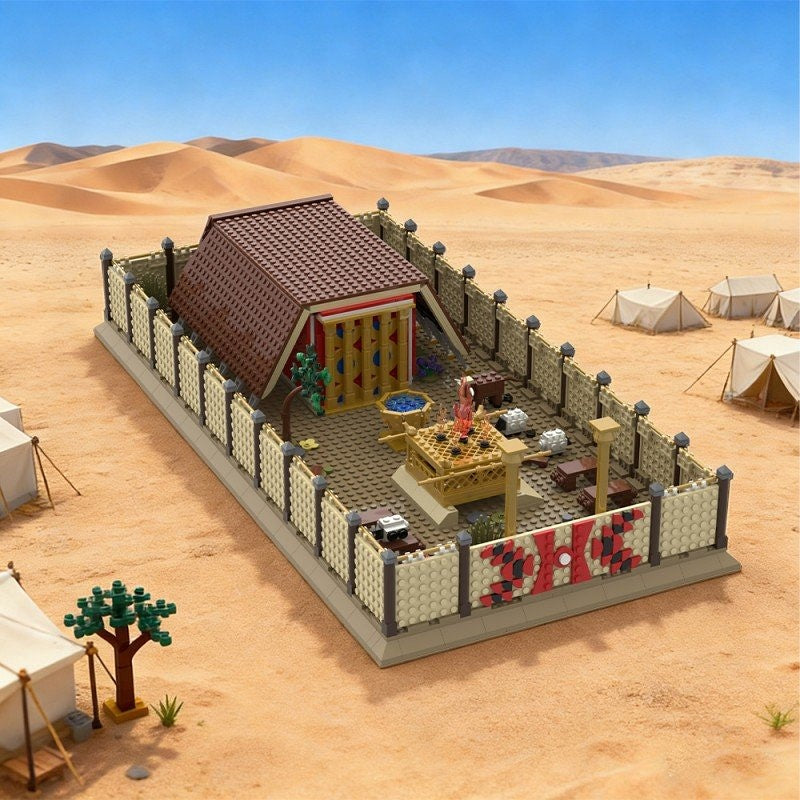 The Tent Of Meeting MOC Building Kit | Ancient Architecture Model - 5