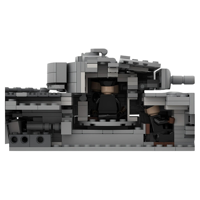 Tiger 1 WWII Heavy Tank MOC Building Kit – Three Liveries - 2