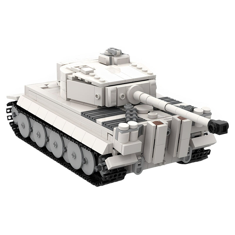 Tiger 1 WWII Heavy Tank MOC Building Kit – Three Liveries - 4