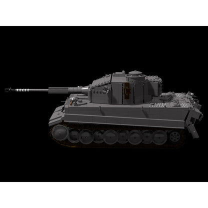 Tiger I WWII Heavy Tank MOC Building Kit - 6