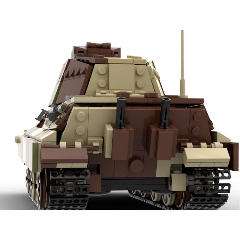 Tiger II Ausf B Heavy Tank MOC Building Kit | WWII Military Model - 3