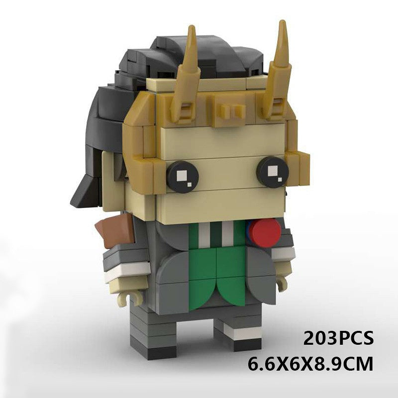 Time Multiverse Variant God Brickheadz Building Kit | LEGO-Compatible MOC  - 10