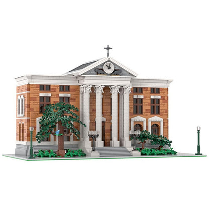 Time Travel Clock Tower Modular Building Kit | Compatible MOC - 1