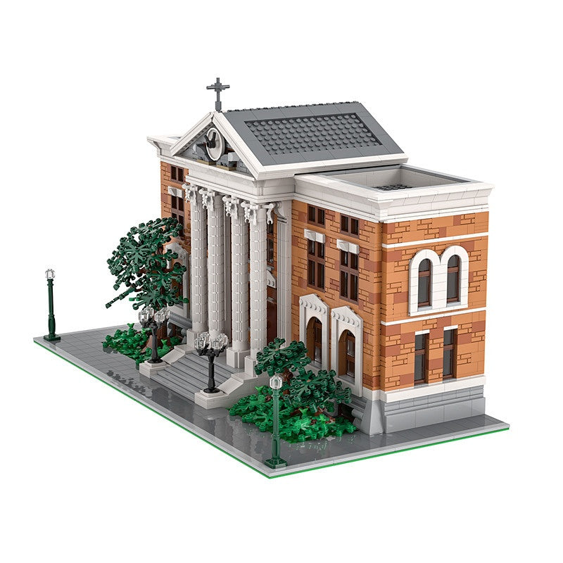 Time Travel Clock Tower Modular Building Kit | Compatible MOC - 2