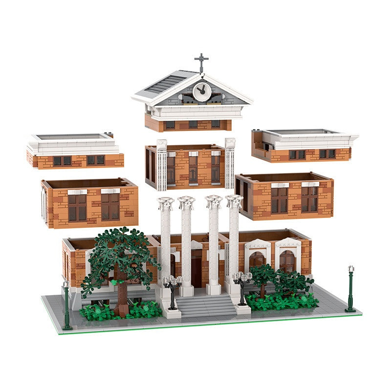 Time Travel Clock Tower Modular Building Kit | LEGO-Compatible MOC - 5