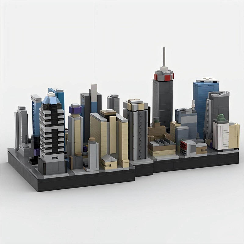 Times Square NYC City Skyline Building Kit | Compatible MOC - 5
