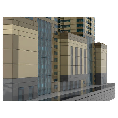 Times Square NYC Skyline MOC Building Kit - 4