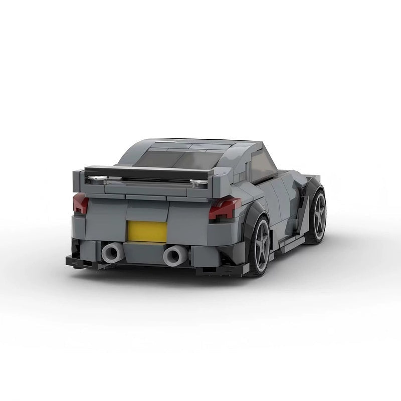 Tokyo Drift Style JDM Tuner MOC Sports Car Building Kit - 3