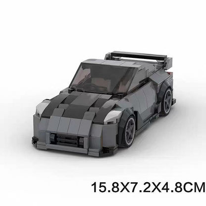 Tokyo Drift Style JDM Tuner MOC Sports Car Building Kit - 6