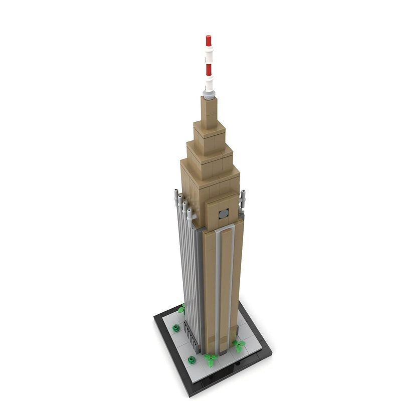 Tokyo Yoyogi Clock Tower MOC Skyscraper Building Kit | Urban Architecture Model - 2