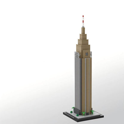 Tokyo Yoyogi Clock Tower Skyscraper Building Kit | LEGO-Compatible MOC - 1