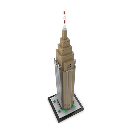 Tokyo Yoyogi Clock Tower Skyscraper Building Kit | LEGO-Compatible MOC - 2