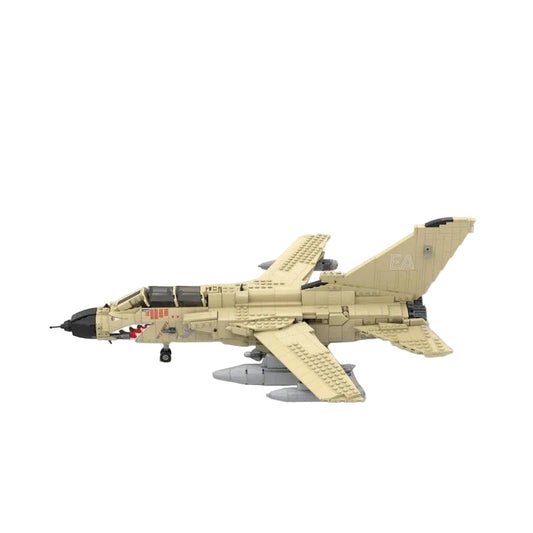 Tornado Bomber GR1 Fighter Jet Building Kit | LEGO-Compatible MOC - 1