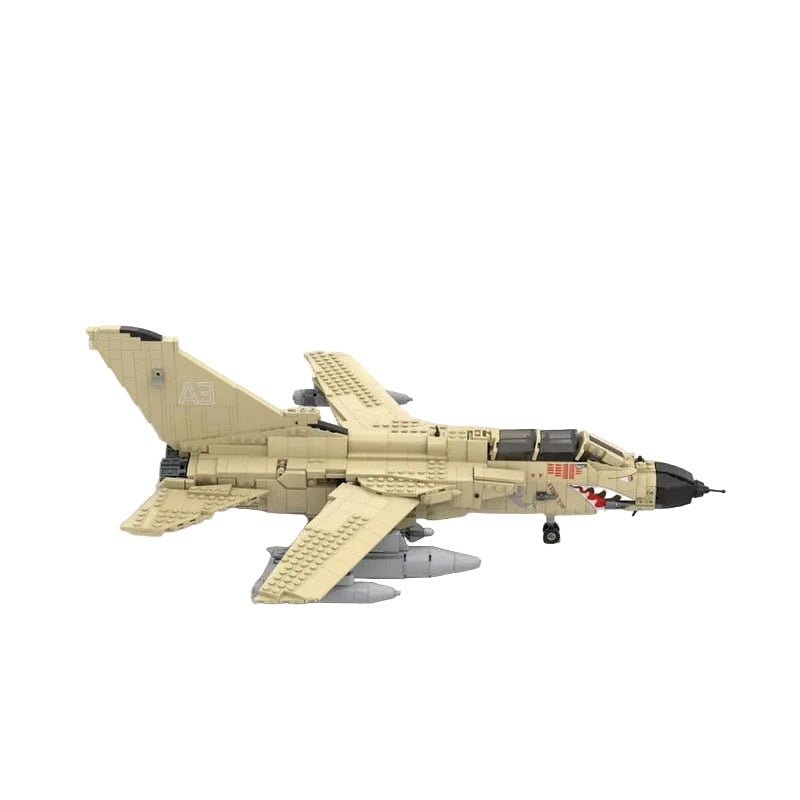 Tornado GR1 Fighter Jet MOC Building Kit | Military Aircraft Model - 2