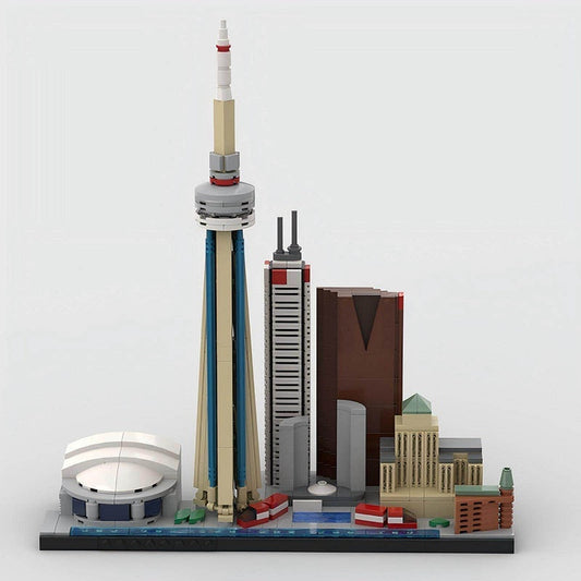 Toronto City Skyline MOC Building Kit | Urban Architecture Model - 1