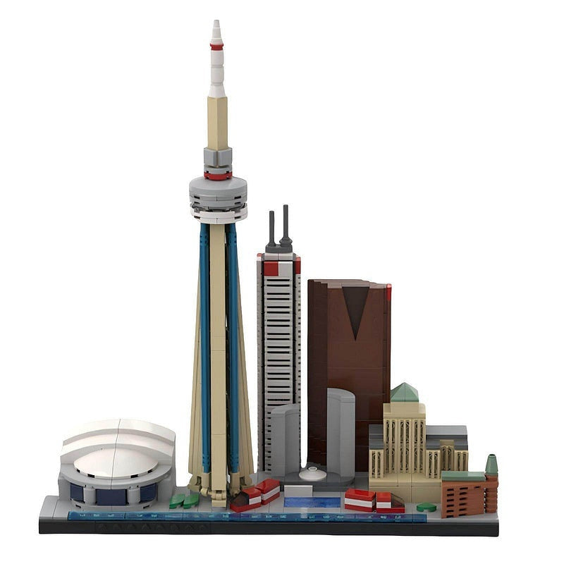Toronto City Skyline MOC Building Kit | Urban Architecture Model - 2