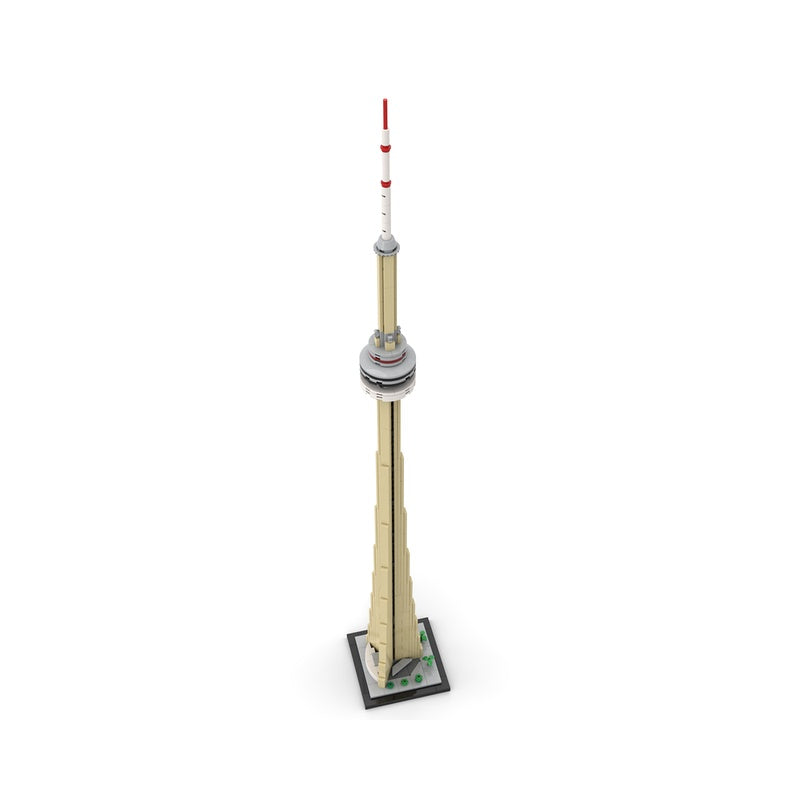 Toronto CN Tower 1:800 MOC Landmark Building Kit - 2