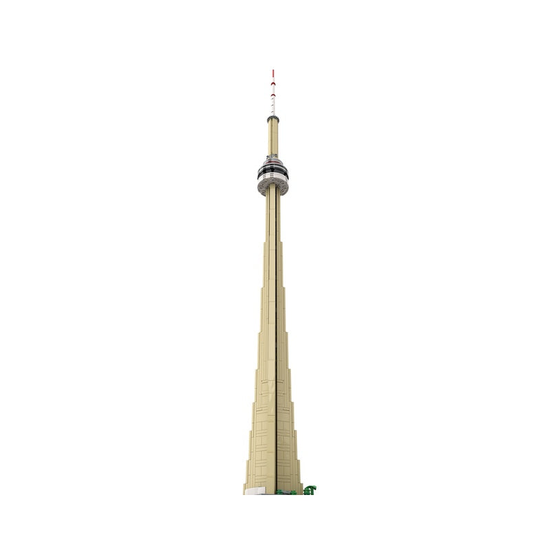 Toronto CN Tower 1:800 MOC Landmark Building Kit - 3