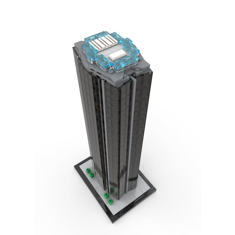 Tour Montparnasse Paris MOC 1:800 Scale Skyscraper Building Kit - 3