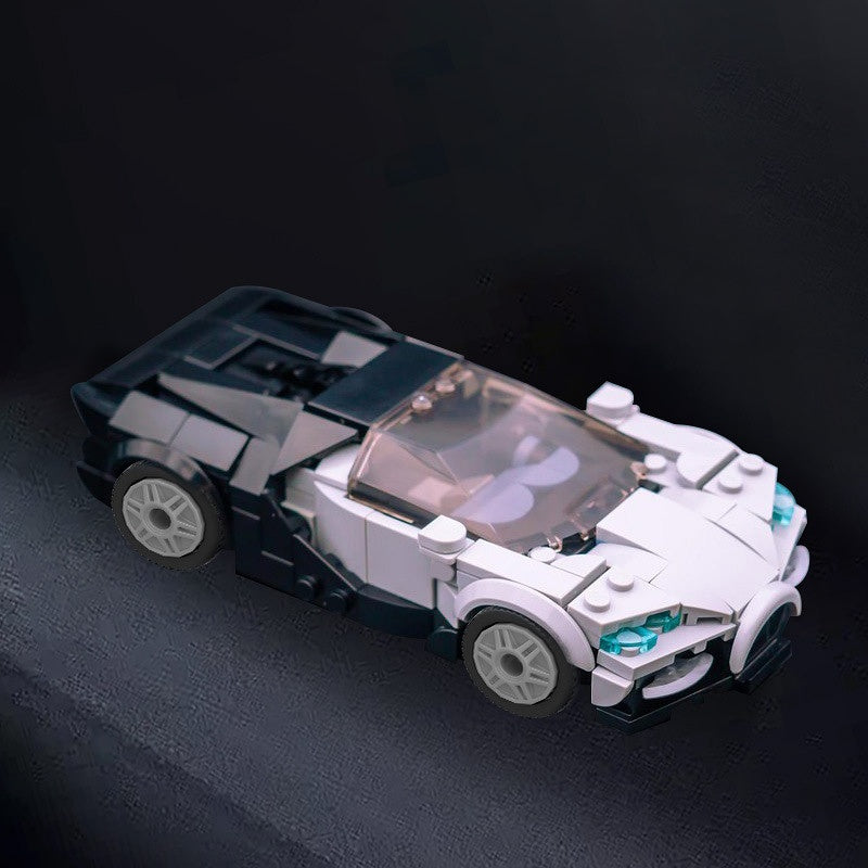 Tourbillon French Hypercar Building Kit | LEGO-Compatible MOC - 1