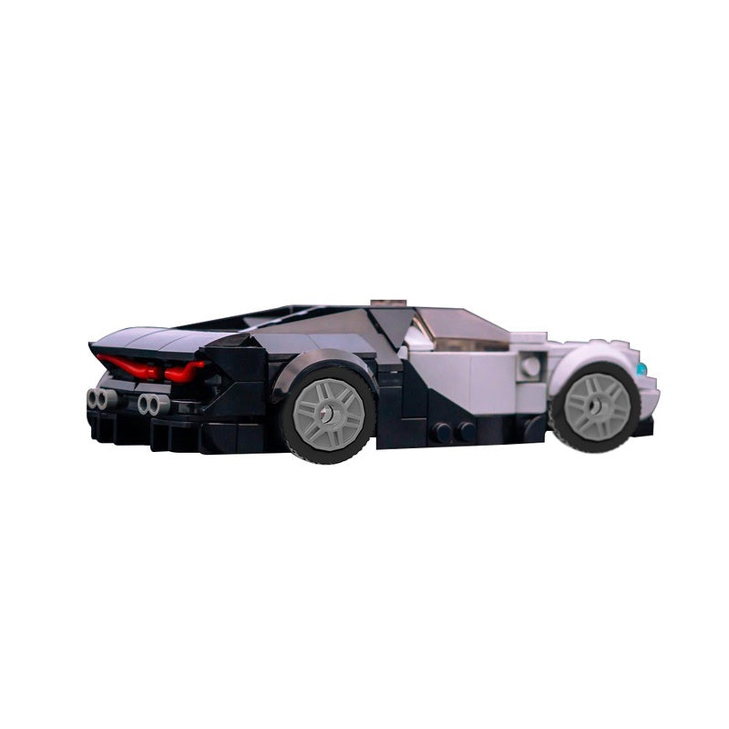 Tourbillon French Hypercar Building Kit | LEGO-Compatible MOC - 5