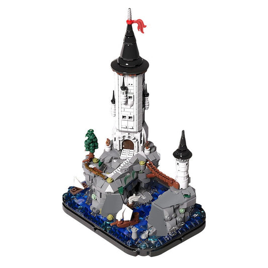 Tower In The Coast MOC Coastal Architecture Building Kit - 1