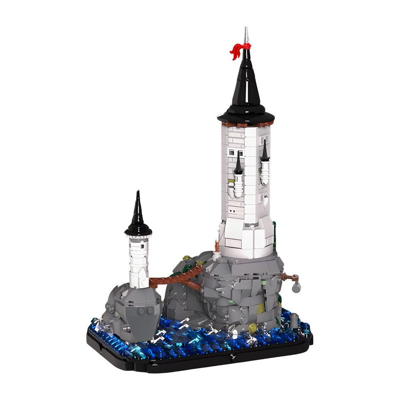 Tower In The Coast MOC Coastal Architecture Building Kit - 2