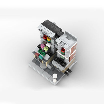 Toy Store & City Shops MOC Modular Building Kit | Urban Architecture Model - 8