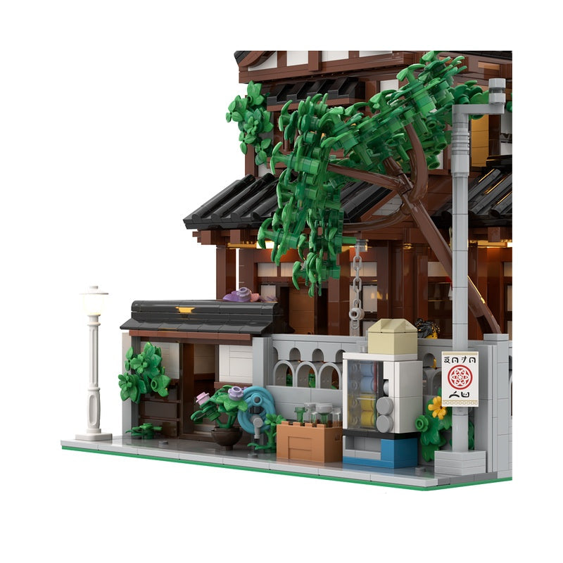 Traditional Japanese House & Zen Garden MOC Building Kit - 2