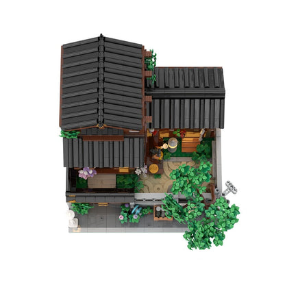 Traditional Japanese House & Zen Garden MOC Building Kit - 3