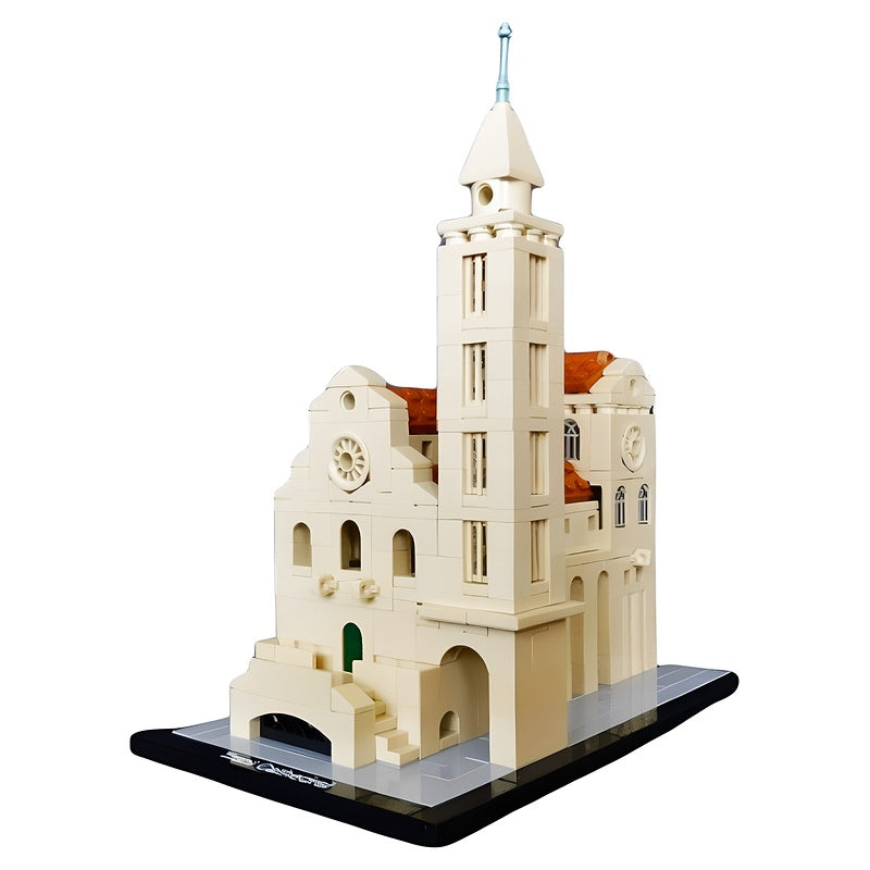 Trani Cathedral Italy Romanesque Church MOC Building Kit - 2
