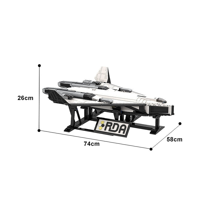 Trans-Atmospheric SSTO Shuttle MOC Building Kit - 5