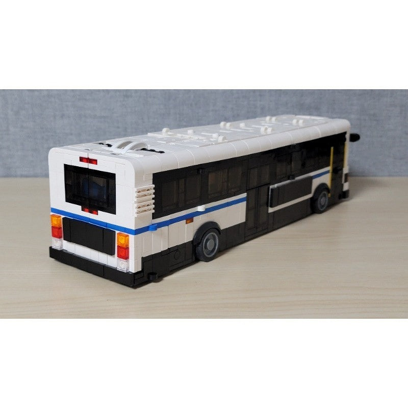 Transforming City Bus Robot MOC Building Kit | Dual-Mode Mechanical Figure - 4